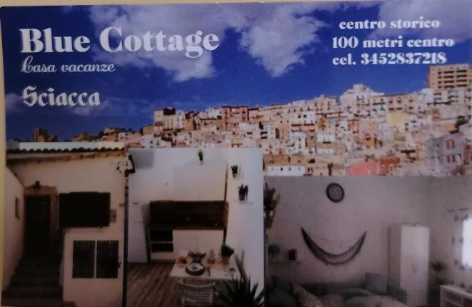 Blue Cottage Monolocale Centro Sciacca Buitenkant foto